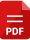 PDF icon | Major file format vector icon illustration  ( color version )